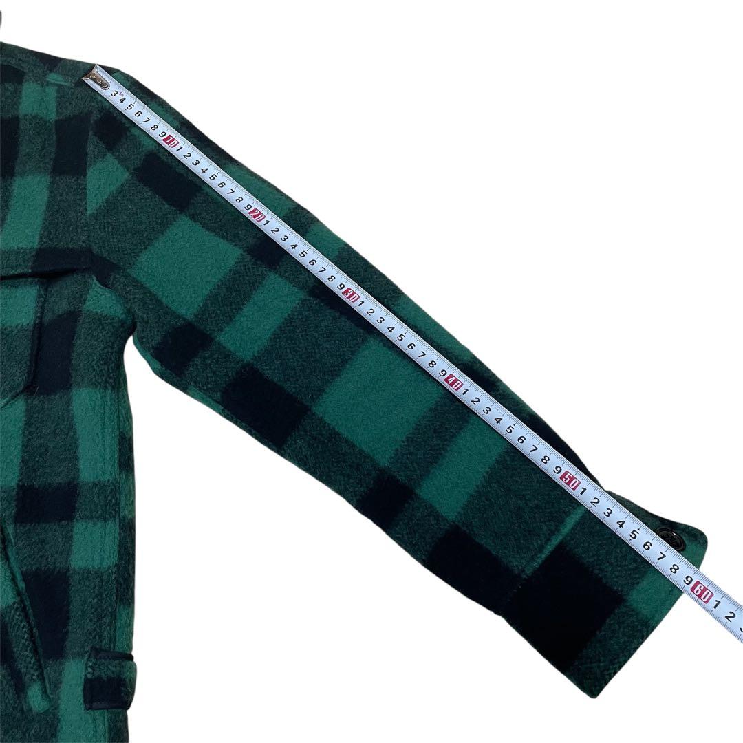 【良好】クーティーcootie バッファローチェック　メルトンCPOジャケットM