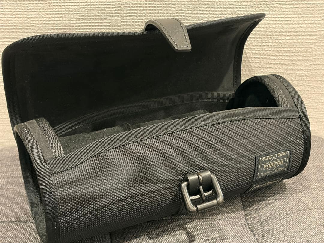 希少 吉田カバンPORTER 高級時計収納ケース ポーターJackRoad 黒