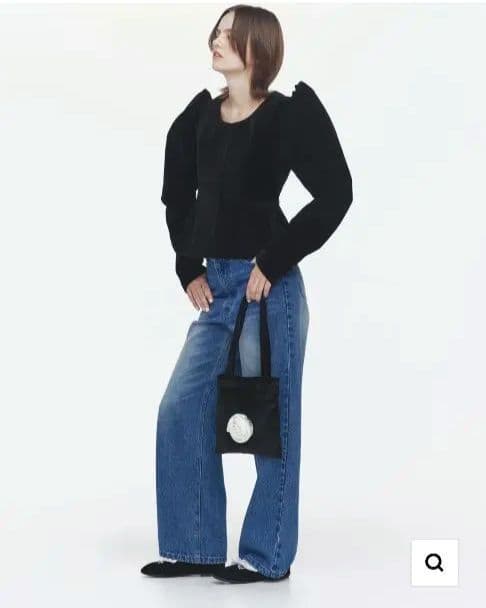 本日発送【新品未使用】bibiy デニム　Sサイズ