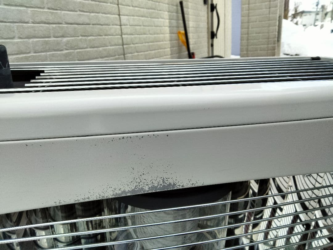 引き取り及び近郊配達限定出品！札幌発コロナ煙突式石油ストーブ2018年式中古品