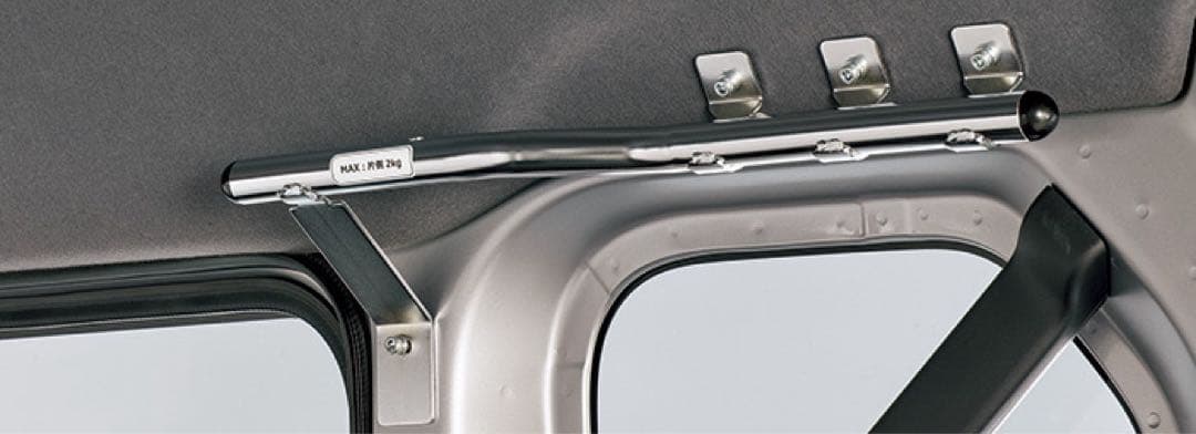 ルーフインナーサイドパイプ　 ショートタイプ／左右セット NVAN