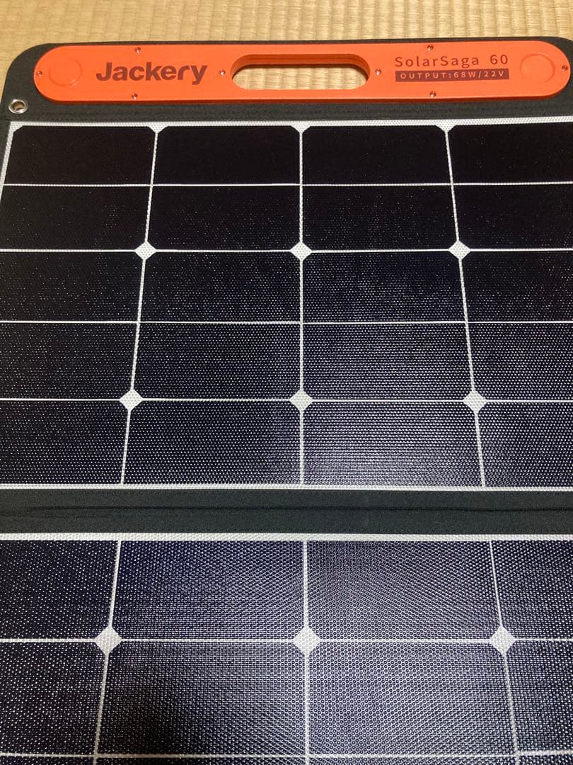 美品　Jackery　ジャクリ　SolarSaga 60　ソーラーサガ　60