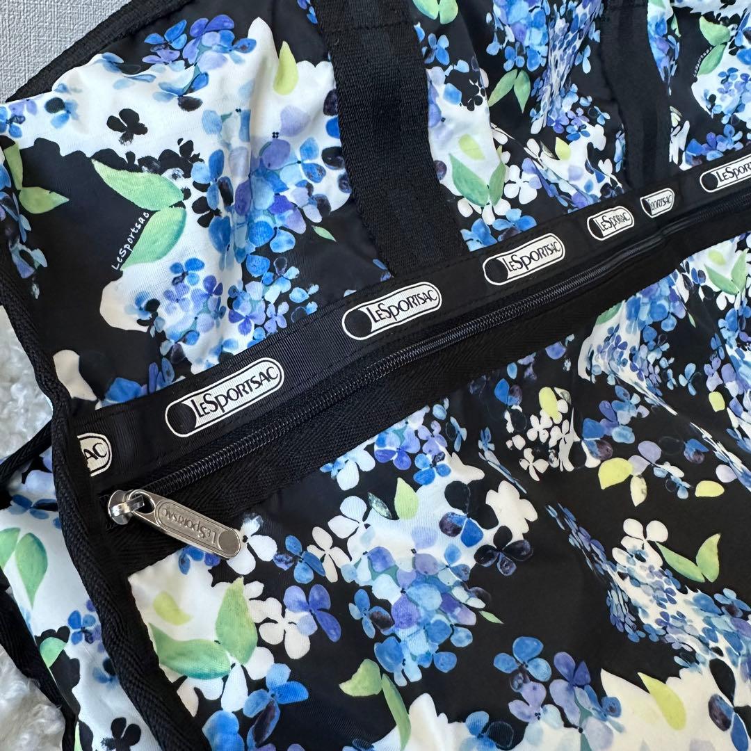 LeSportsac レスポートサック ボストンバッグ L ラージ ブラック