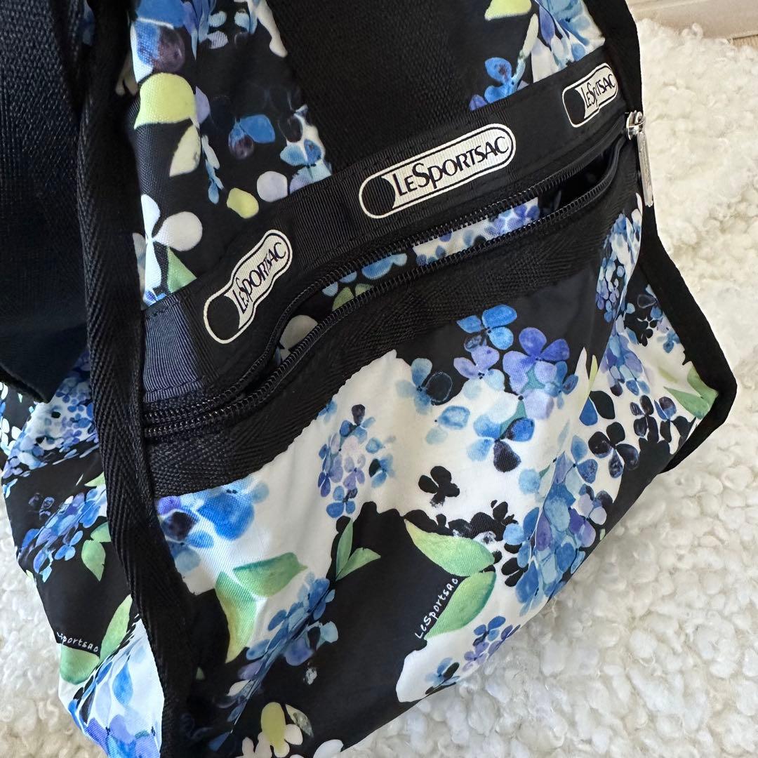LeSportsac レスポートサック ボストンバッグ L ラージ ブラック