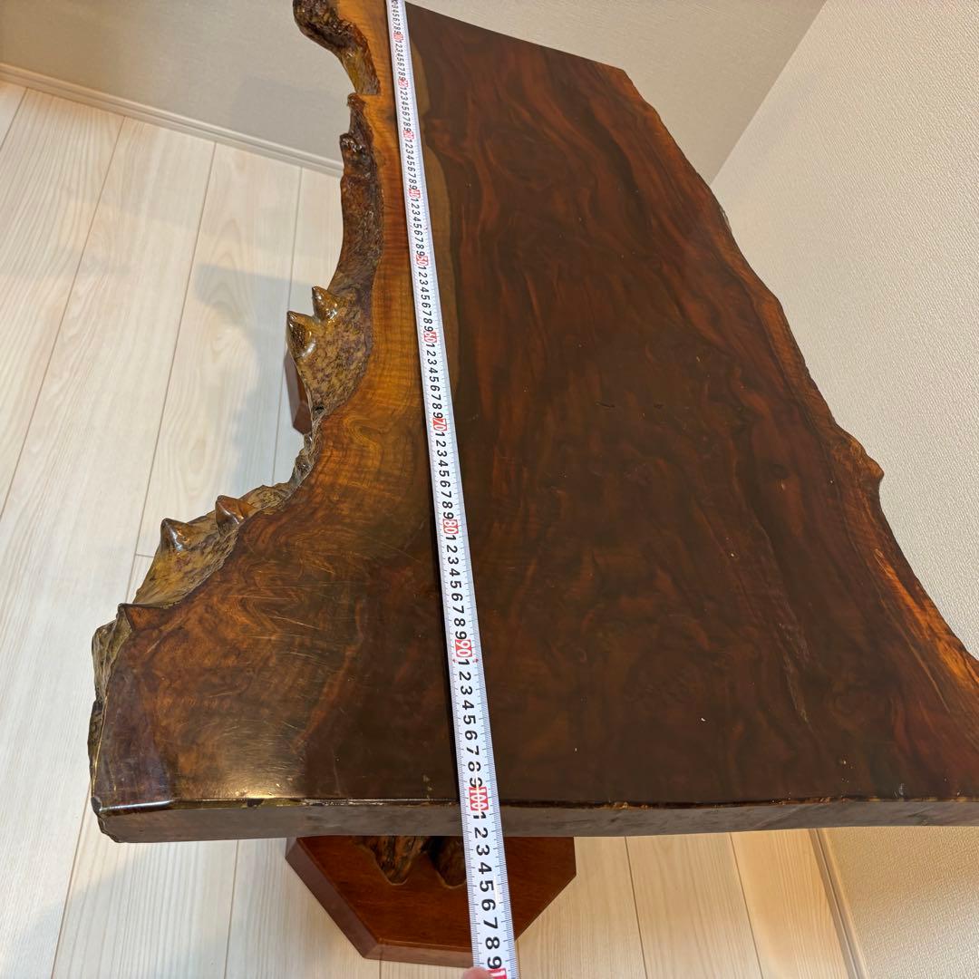 【一枚板】ローテーブル　ダイニングテーブル