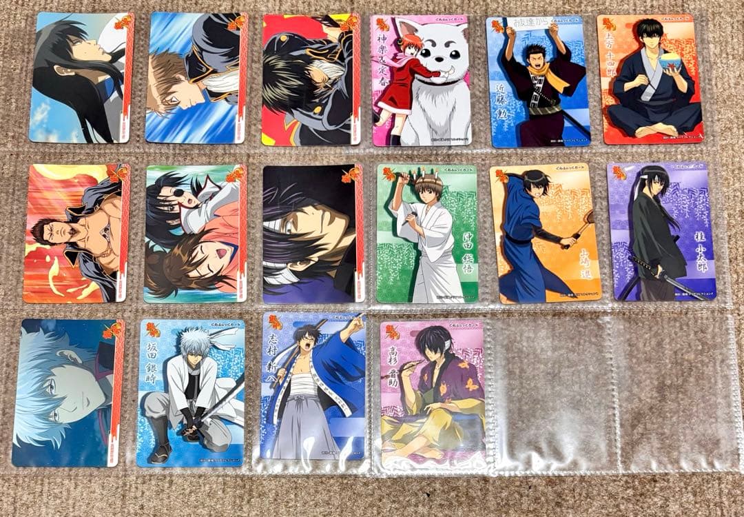 銀魂 クリアコレクション カードダス 433枚 まとめ売り ダブり無し！