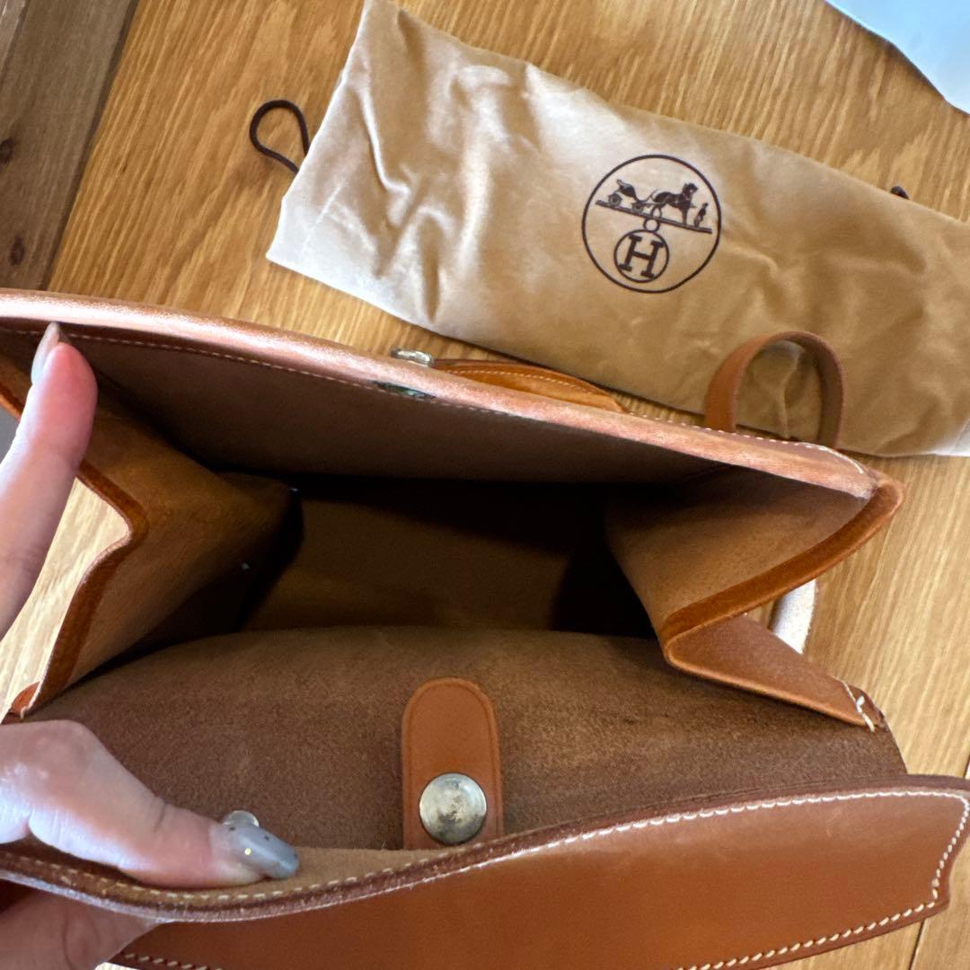 HERMES シェルパPM 保存袋付き