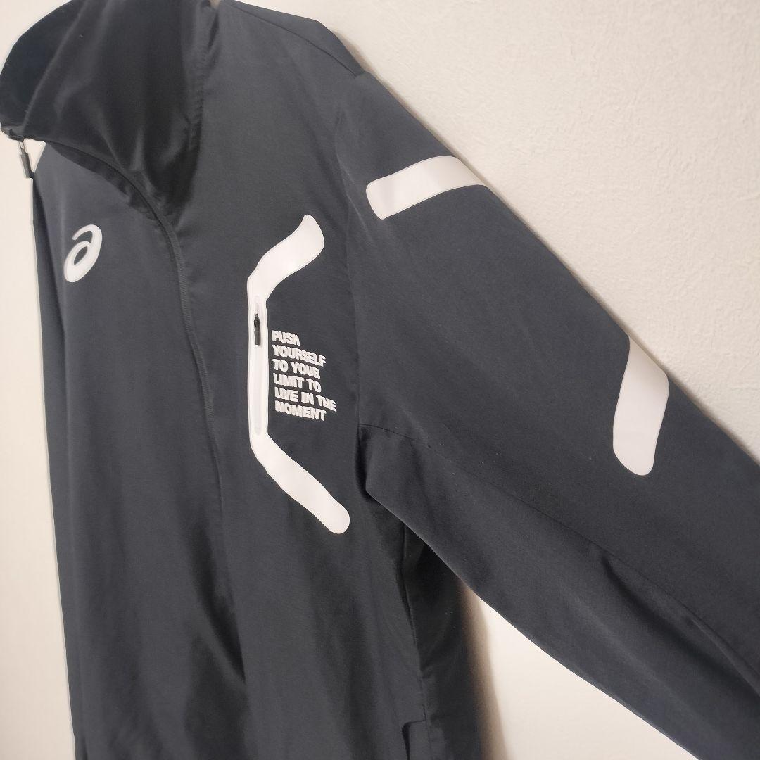 早い者勝☆asics アシックス　LIMOストレッチクロスパーカー　セットアップ
