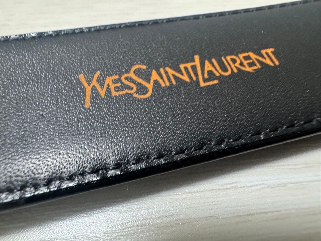 新品イヴ・サンローラン ベルト ブラック 黒 SAINT LAURENT