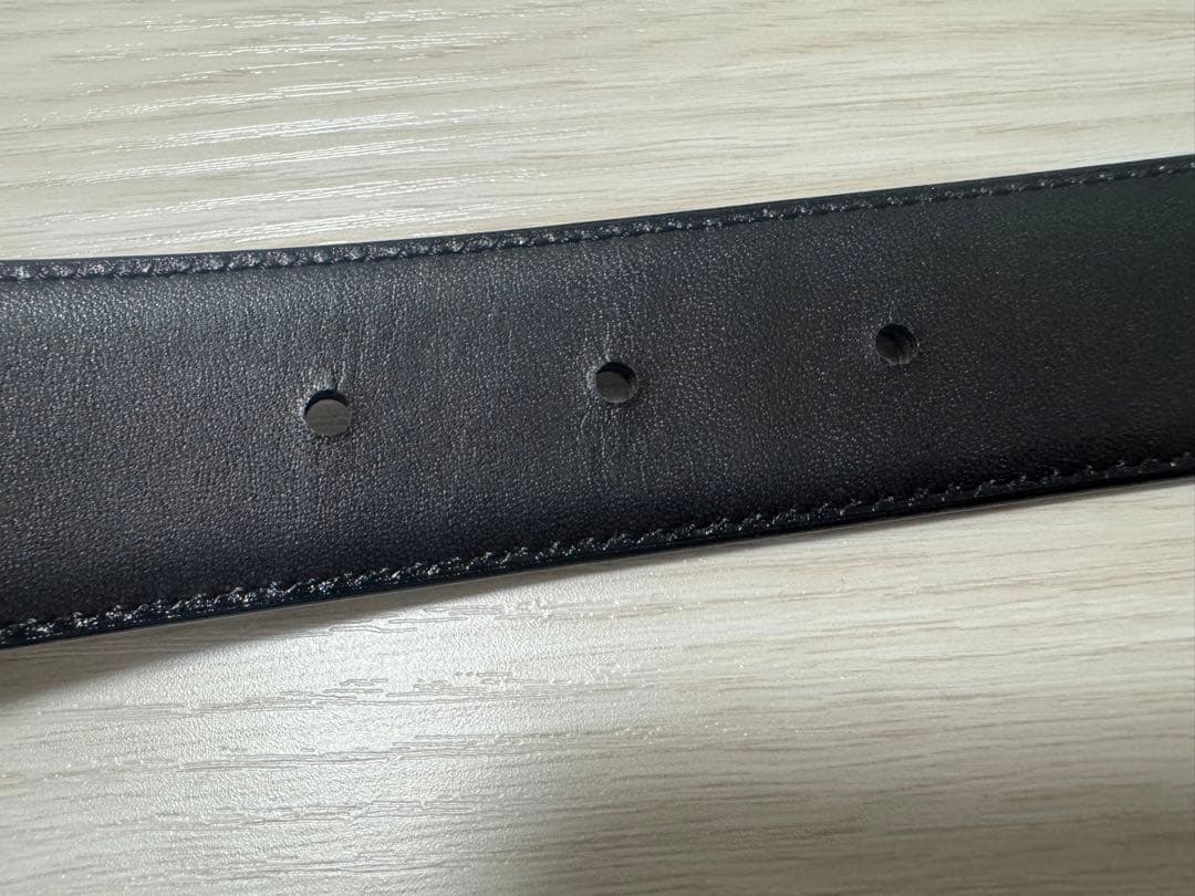 新品イヴ・サンローラン ベルト ブラック 黒 SAINT LAURENT