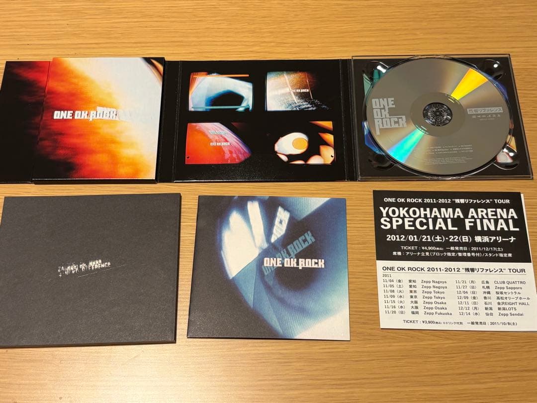 ONE OK ROCK アルバム 6枚セット 初回盤 CD+DVD おまけ付
