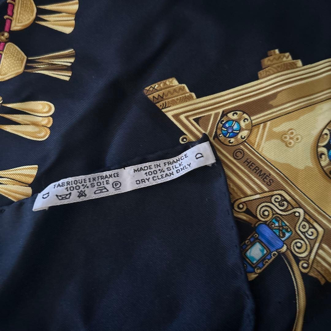 HERMÈS エルメス　パリュール・デ・サーブル スカーフ