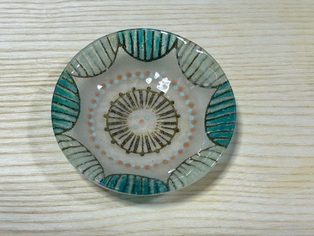 竹中悠記　ガラス小皿　4点まとめて