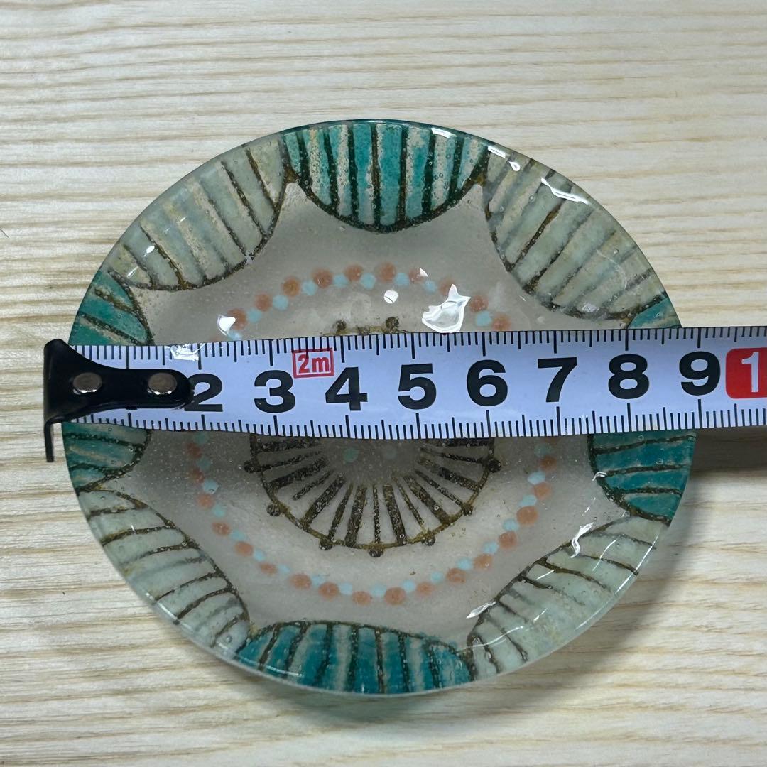 竹中悠記　ガラス小皿　4点まとめて