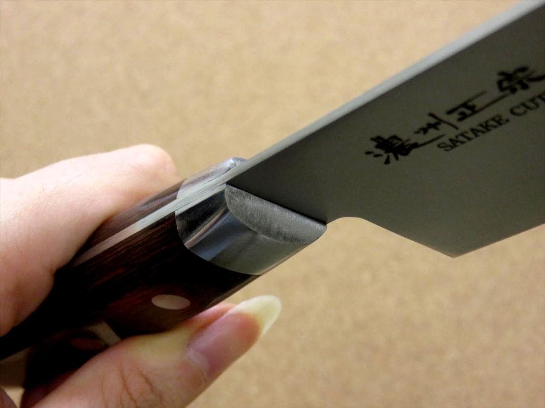 関の刃物 三徳包丁 170mm 濃州正宗作 三層鋼 割込 ステンレス鋼 両刃包丁