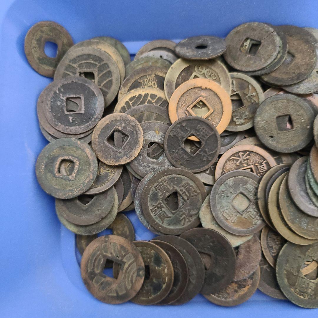 A*D様 古銭　穴銭まとめ 寛永通宝 天保通宝 文久永宝など　847グラム