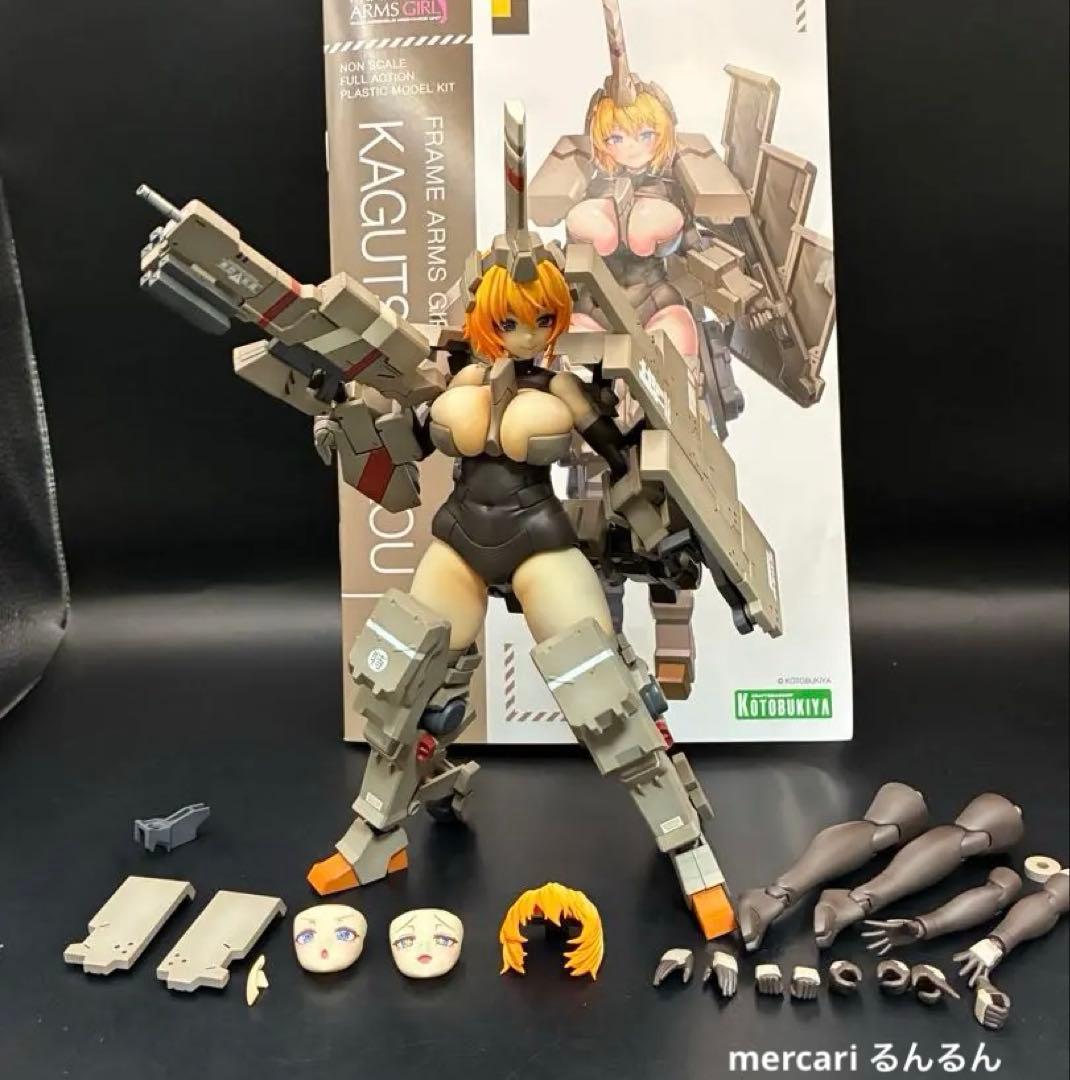 フレームアームズ・ガール 輝鎚・甲　塗装完成品