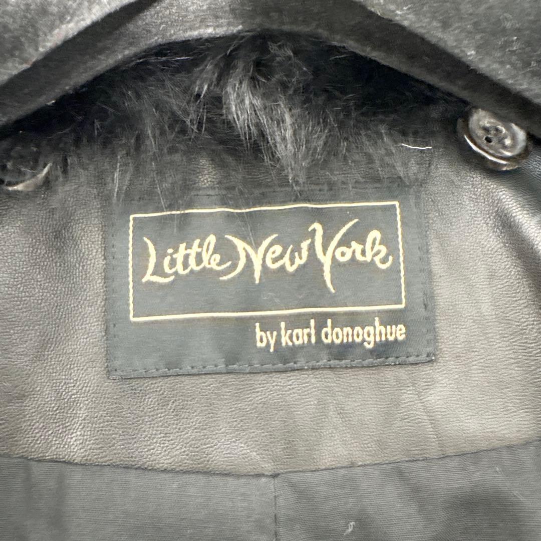 カールドノヒュー リトルニューヨーク レザートレンチコート 羊革 ベルト XS