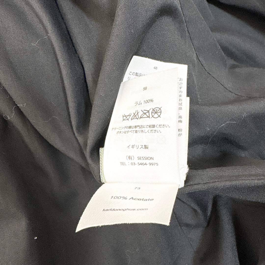 カールドノヒュー リトルニューヨーク レザートレンチコート 羊革 ベルト XS