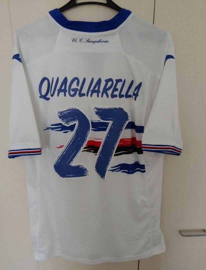 【正規品】サンプドリア　クアリャレッラ　ユニフォーム