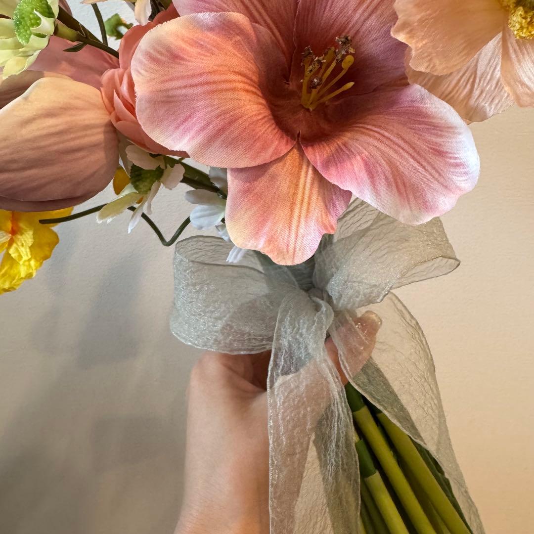 アーティシャルフラワー ブーケ ウエディング 結婚式