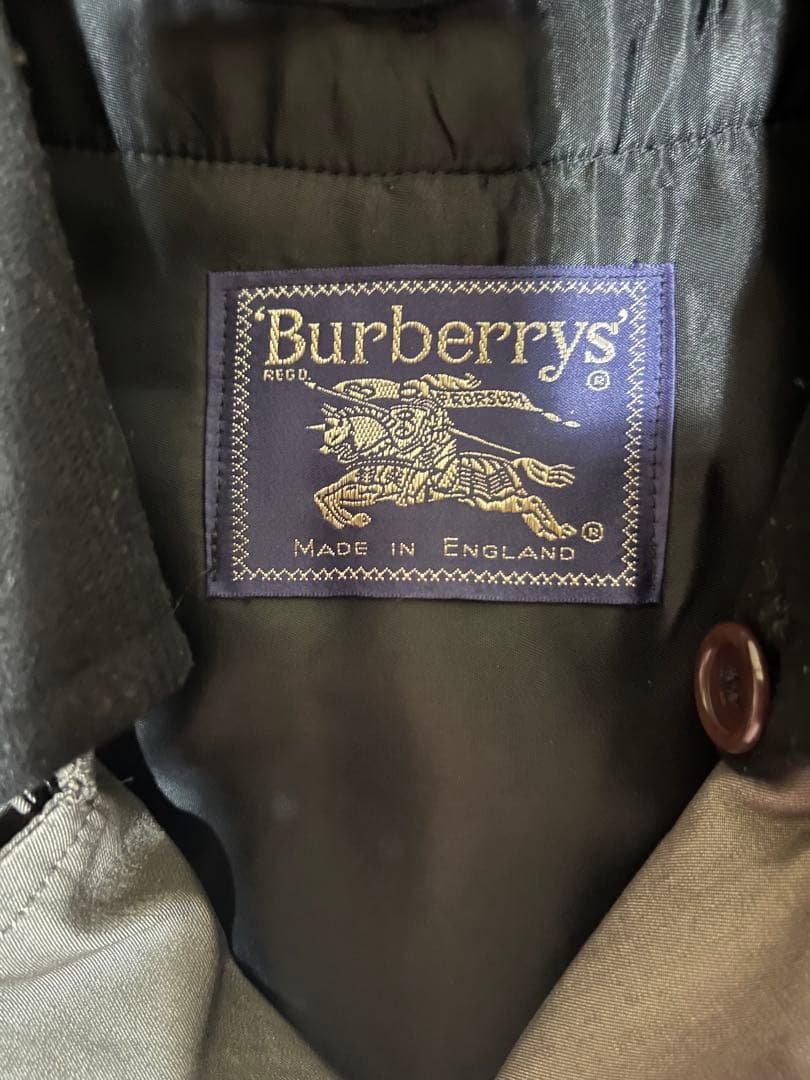 バーバリー 1枚袖 Burberrys 80sトレンチ21 グレー