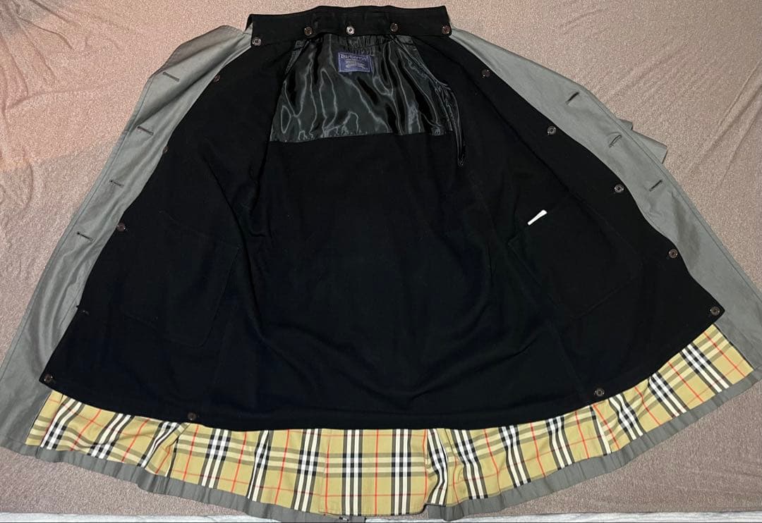 バーバリー 1枚袖 Burberrys 80sトレンチ21 グレー