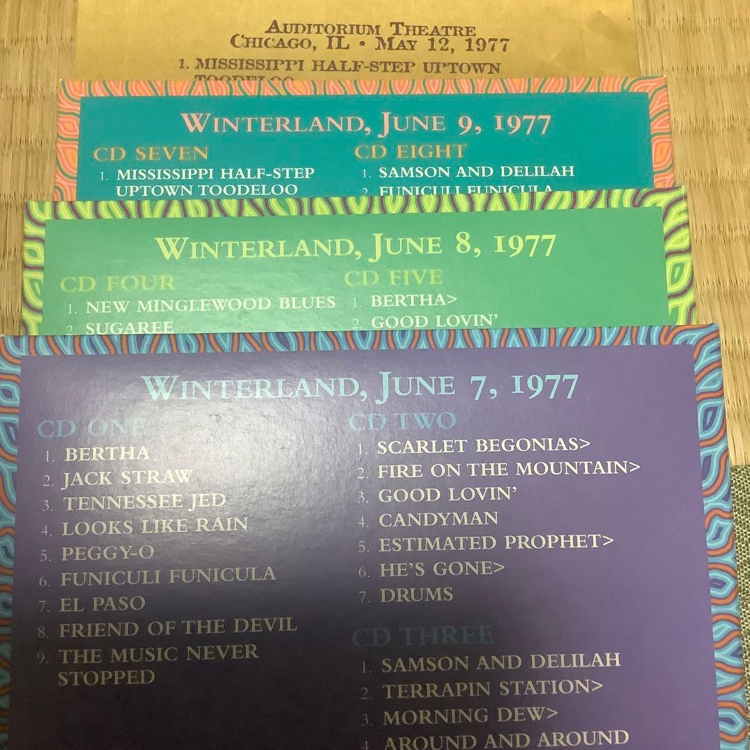 洋楽 Winterland June 1977 Complete Recordings