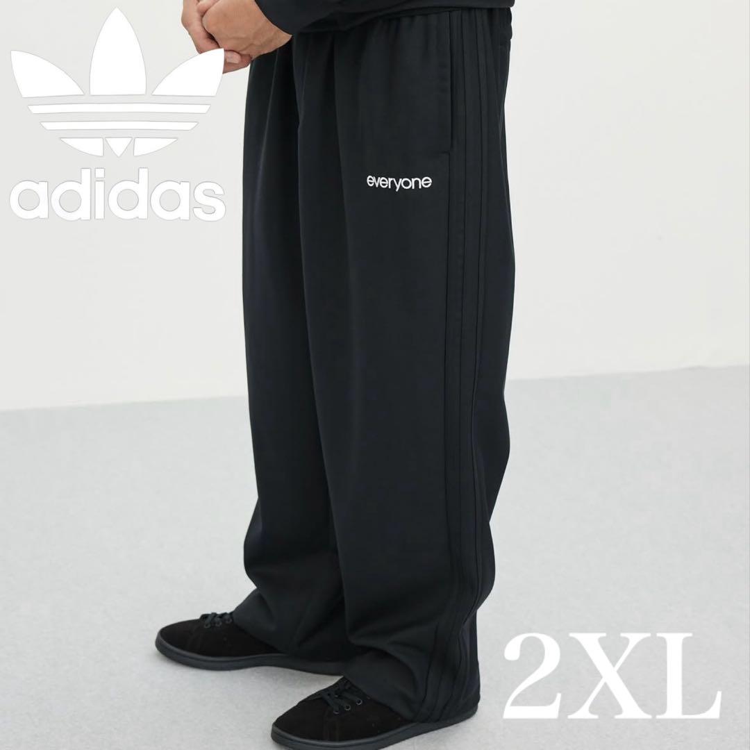 新品2XL⭐️adidas × everyone トラックパンツ ブラック