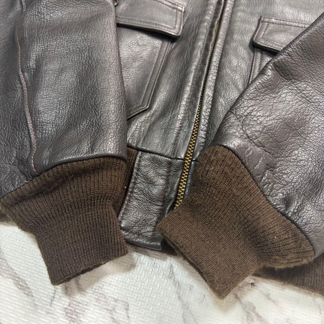 美品/入手困難✨schott G-1 フライトジャケット 38size 茶色
