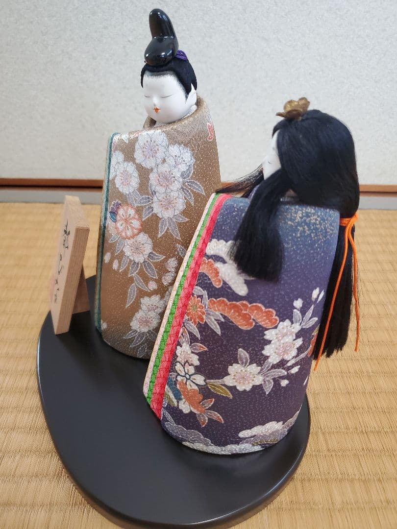 都びな　木目込人形