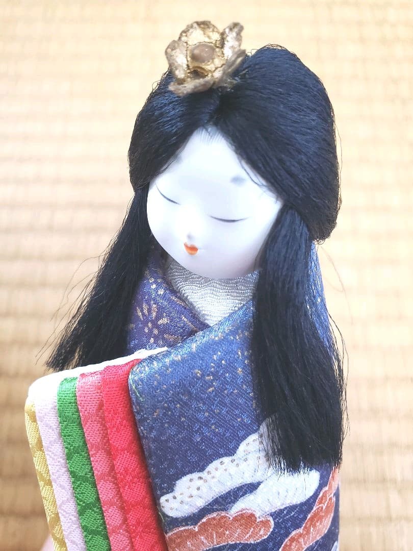 都びな　木目込人形