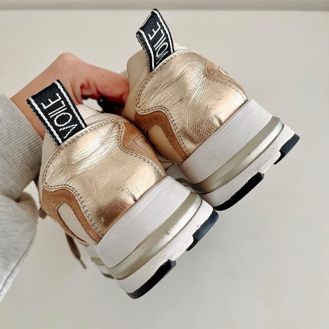 Voile Blanche ボイルブランシェ スニーカー ベージュ 22.5cm