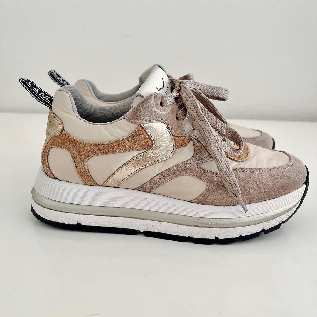 Voile Blanche ボイルブランシェ スニーカー ベージュ 22.5cm