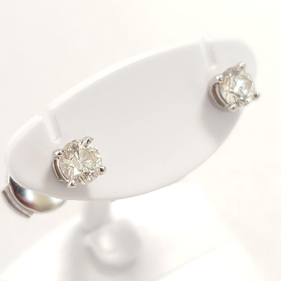 TIFFANY ティファニー ソリティア ダイヤモンド ピアス 6050