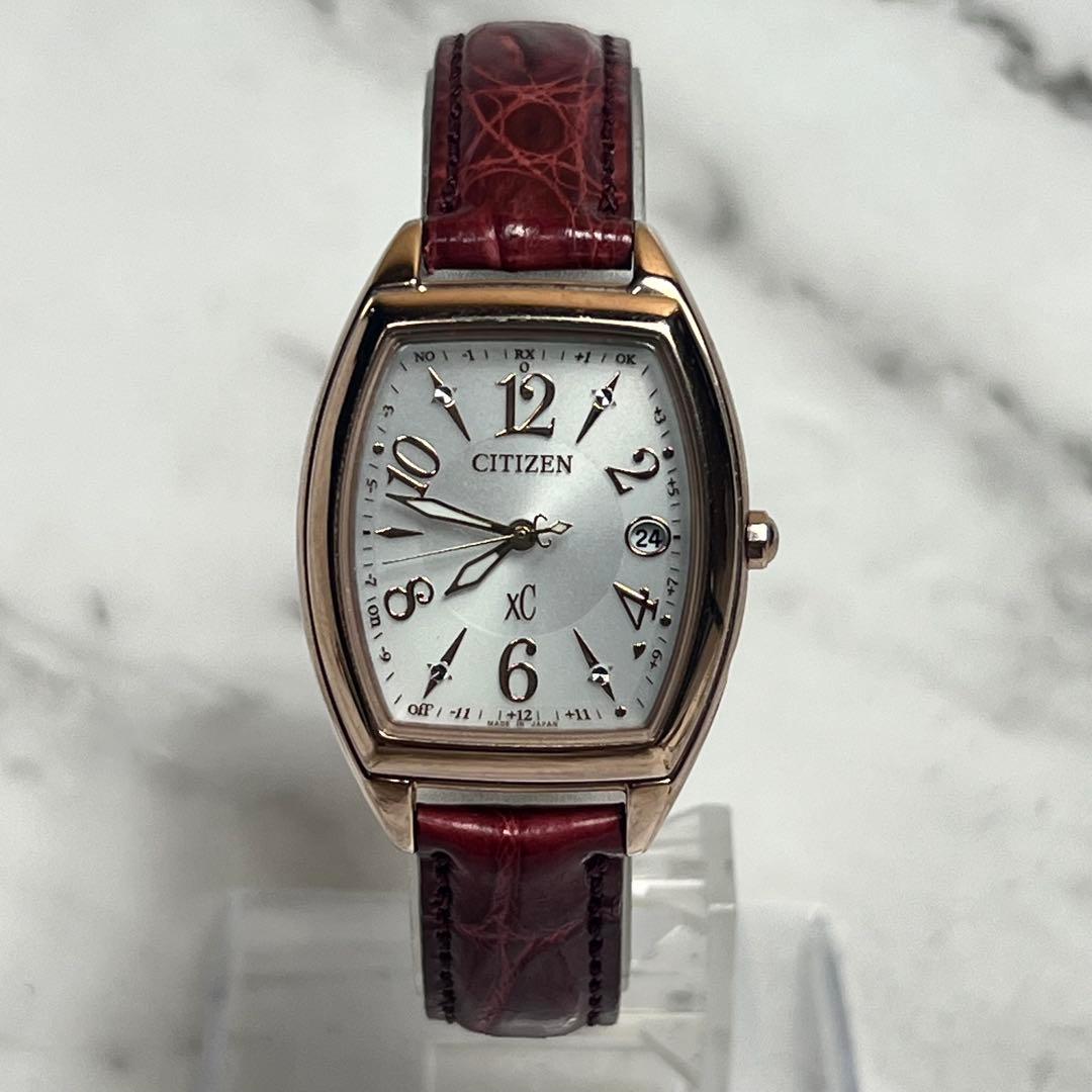 稼働 極美品 シチズン xC レディース腕時計 H060-T024751 トノー