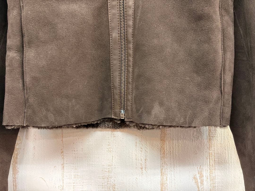 T918:マーガレットハウエル 英国製 ムートンジャケット