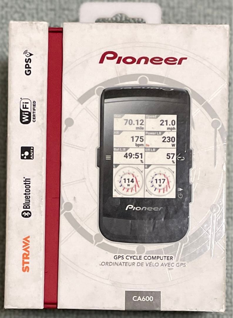 Pioneer CA600 GPSサイクルコンピューター