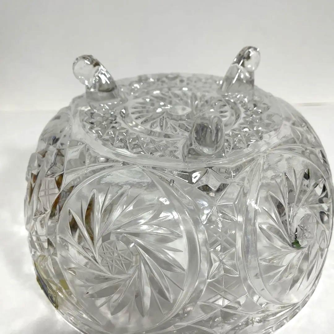 ヴィンテージ 旧東ドイツ製LAUITZER CRYSTALカットガラス