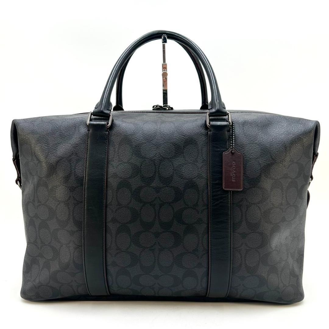 COACH コーチ ボイジャー シグネチャー ボストンバッグ 旅行用バッグ