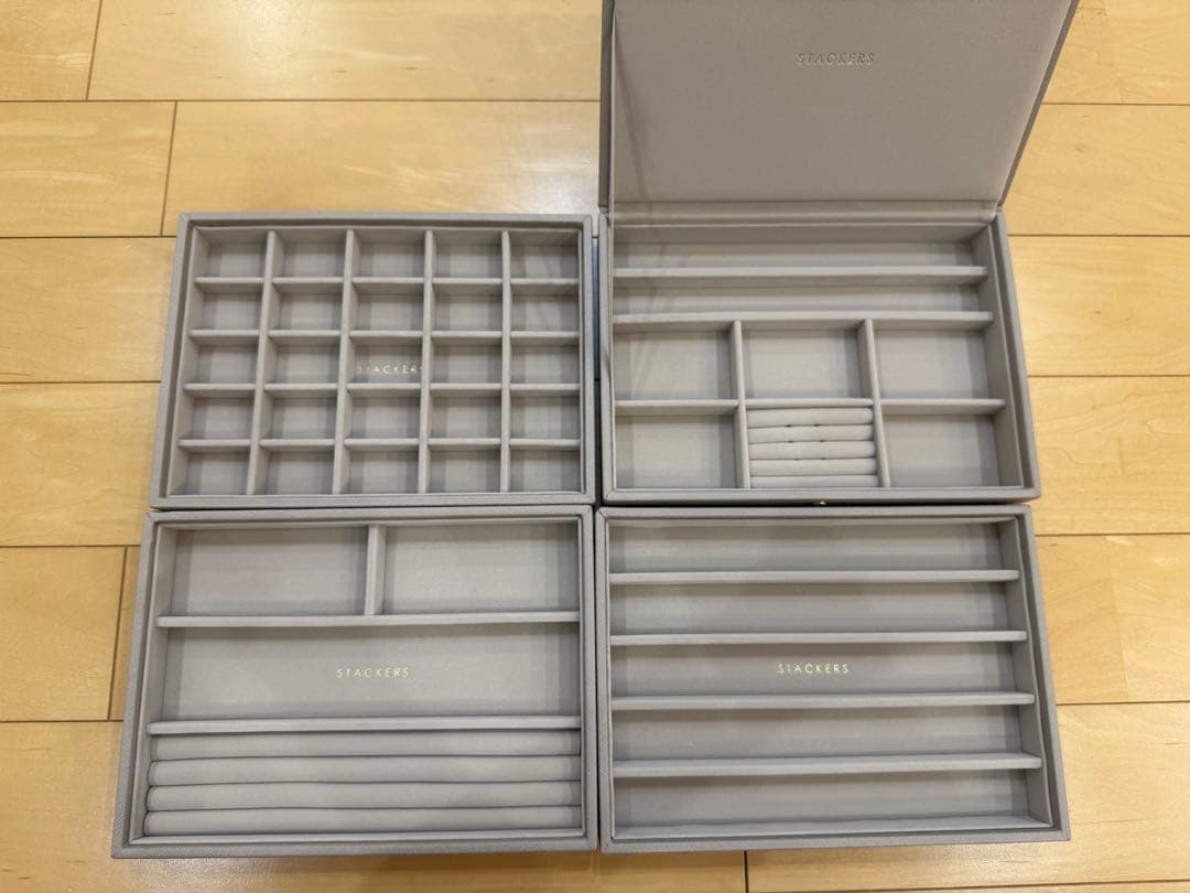 STACKER スタッカーズ クラシック ジュエリー アクセサリーボックス 4点