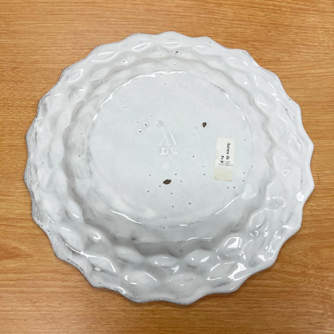 Astier de Villatte キューブスープ皿　23㎝