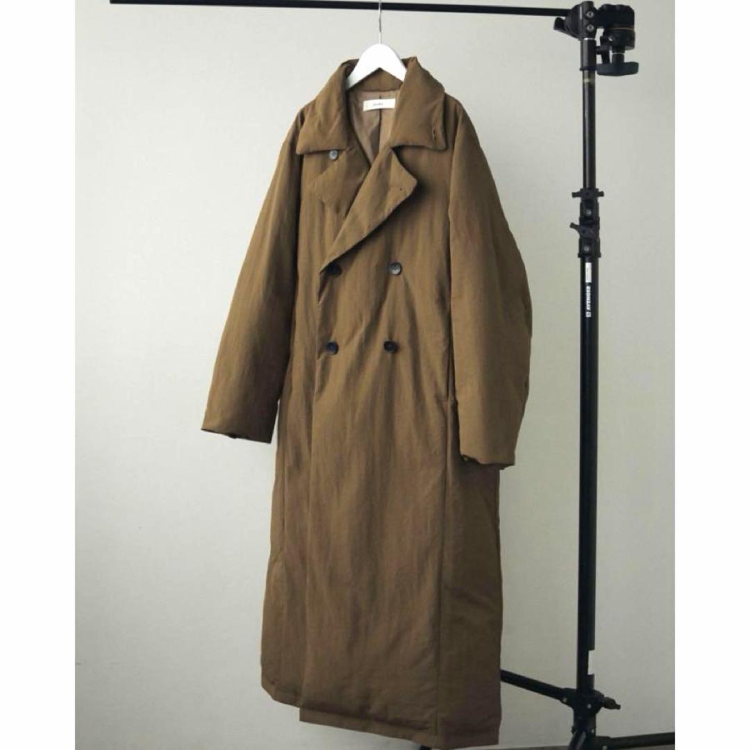 anuke アンヌーク 24FW スタンドカラー ダウンコート 36