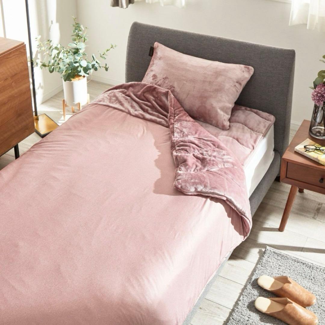 新品未使用❤️クレスカローレ オールインワン毛布 ピンク 快眠博士 秋冬