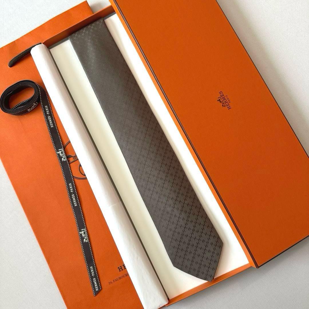 yuzukozu♡出品エルメス ネクタイ 《ニューH》 新品 未使用
