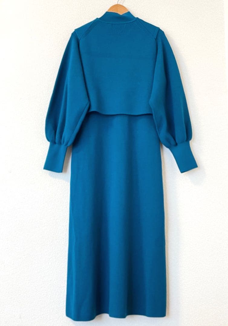 アナイ 36 メリノウールアンサンブルニット ワンピース