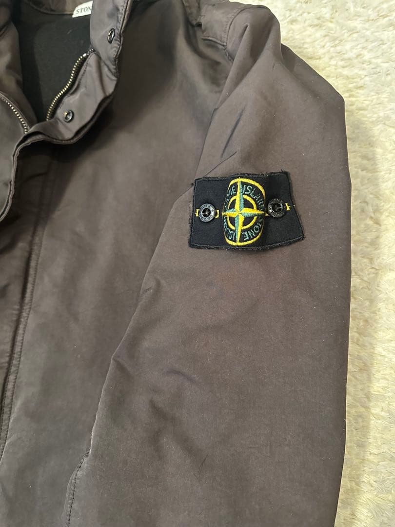 ストーンアイランド ブラウン ミリタリージャケットビンテージ