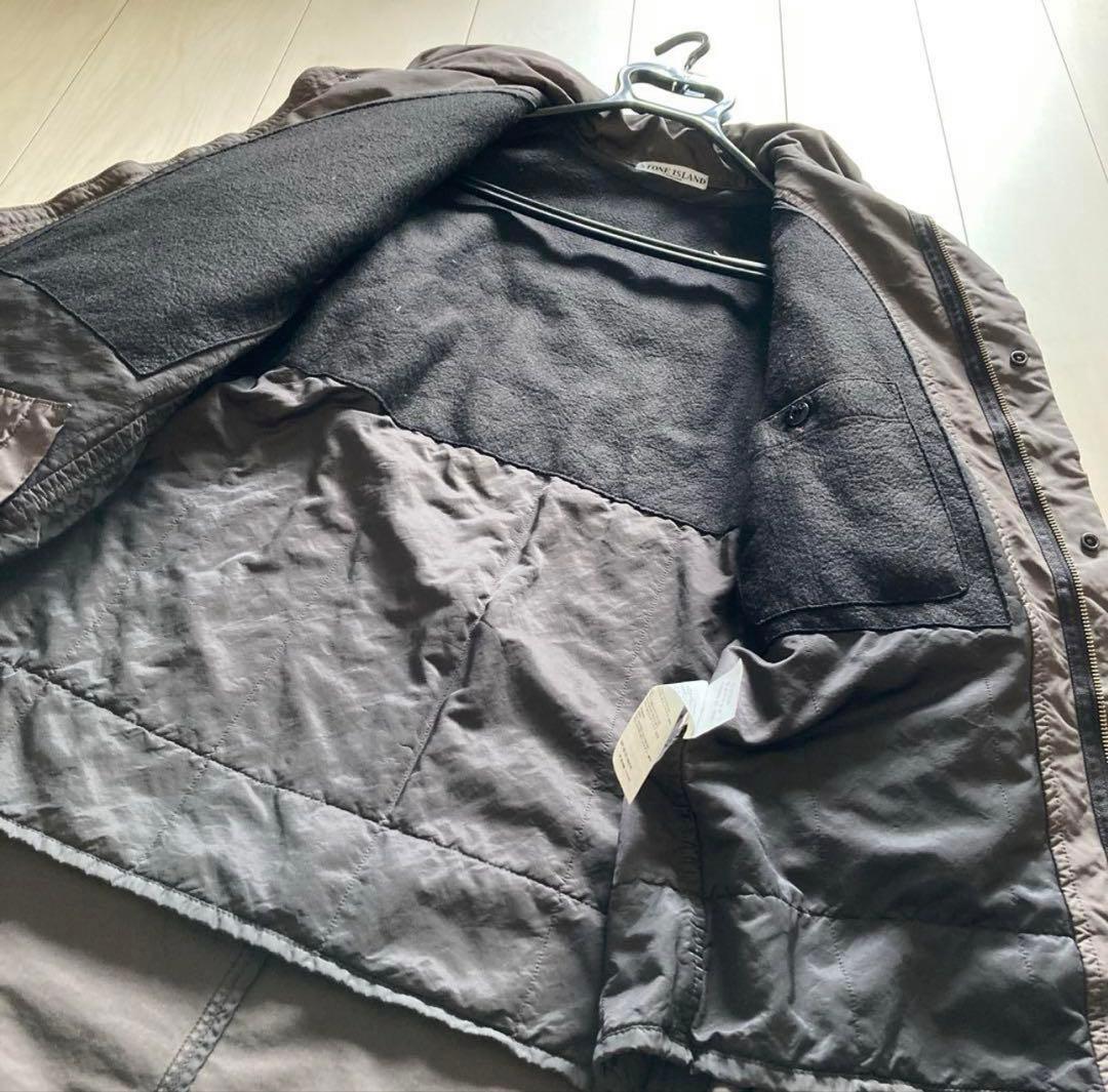 ストーンアイランド ブラウン ミリタリージャケットビンテージ