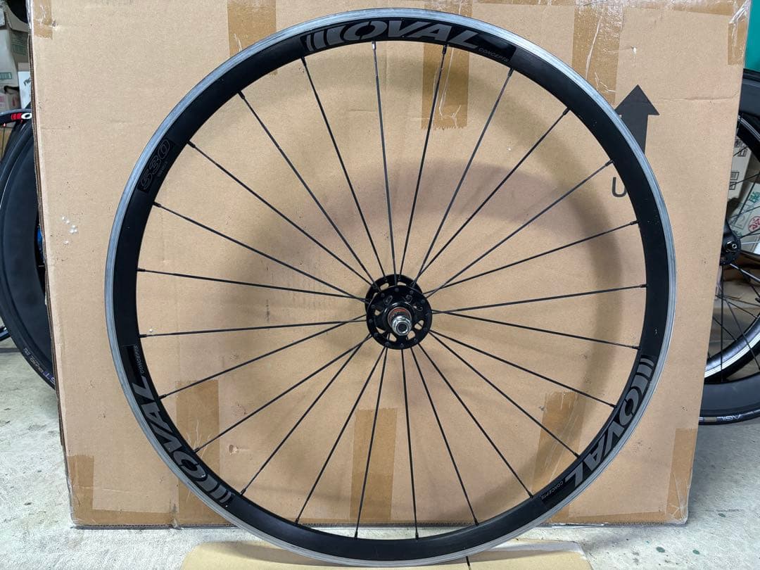 Fuji Track Pro 純正前後完組ホイール 700C ピスト