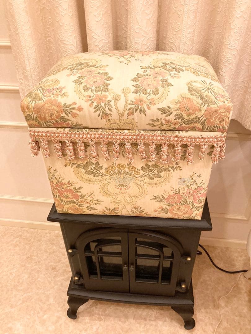 rococo調カルトナージュお茶箱